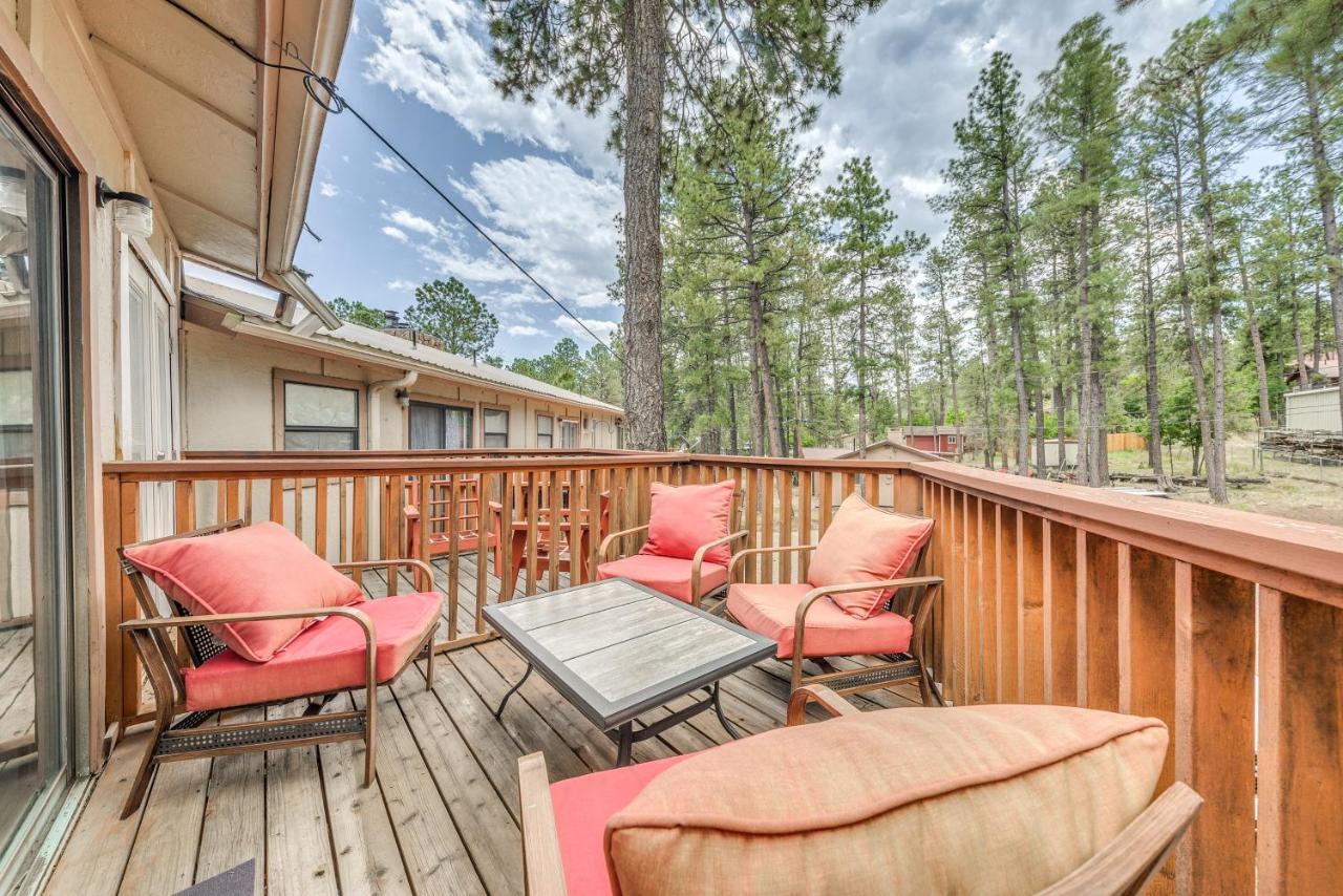 Ruidoso Home With Balcony About 16 Mi To Ski Apache! Exterior foto